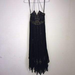 Black beaded Small Dress 👗 Prom Dress Weeding